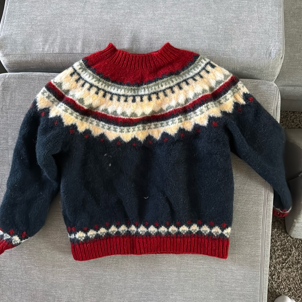 Eddie Bauer 100% pure wool size small